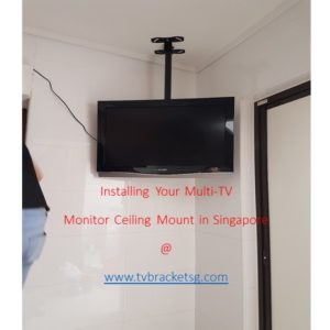 Multi Tv Monitor Ceiling Mount In Singapore